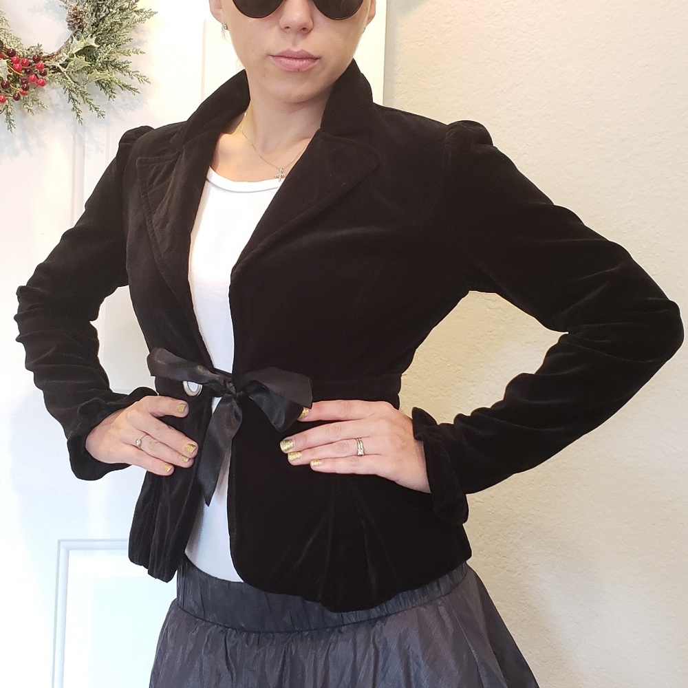 DKNY Velvet jacket